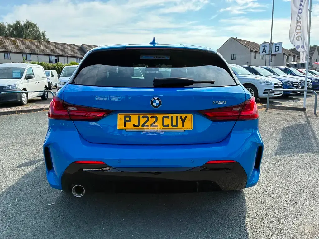 Used BMW 118 M Sport 2022 Blue Hatchback