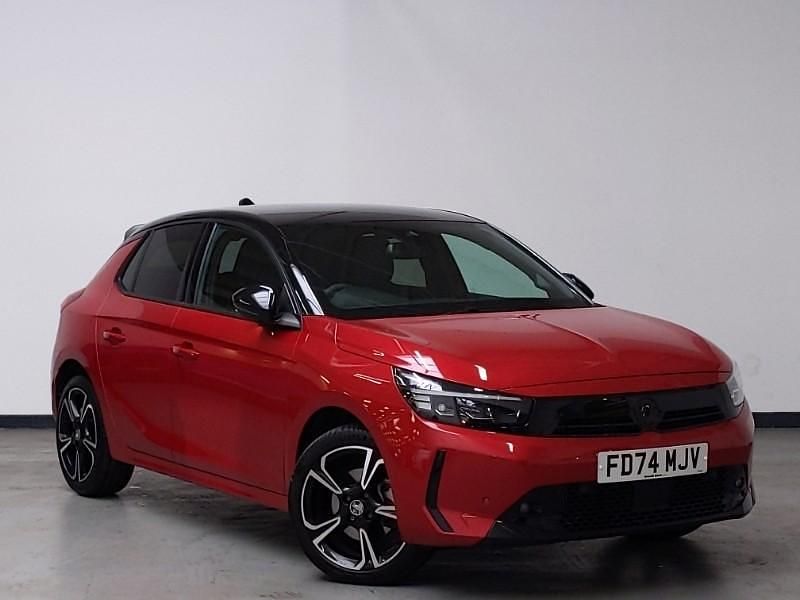 Used Vauxhall Corsa Ultimate 130 HP (95 kW) 2025 Red Hatchback