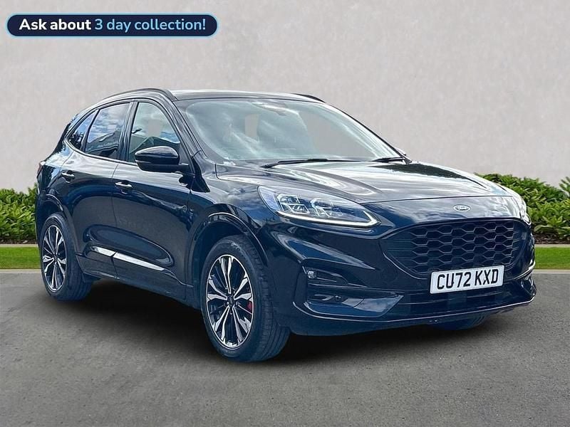 Black Used 2022 Ford Kuga ST-Line SUV | £18,250 (Super price) - Image 1/4