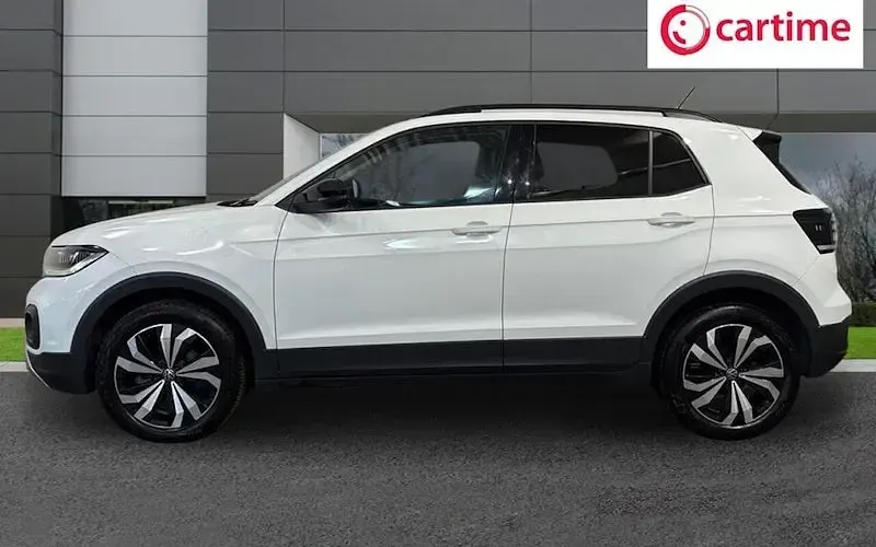 Used VW T-Cross Black Edition 115 HP (84 kW) 2024 White SUV