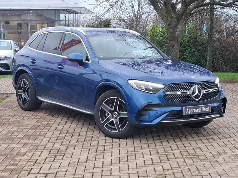 Used Mercedes GLC220 AMG line 197 HP (144 kW) 2023 Blue SUV
