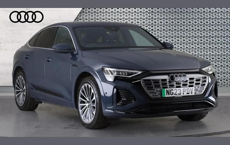 Used Audi Q8 e-tron S-Line 300 kW (408 HP) 2023 Blue SUV