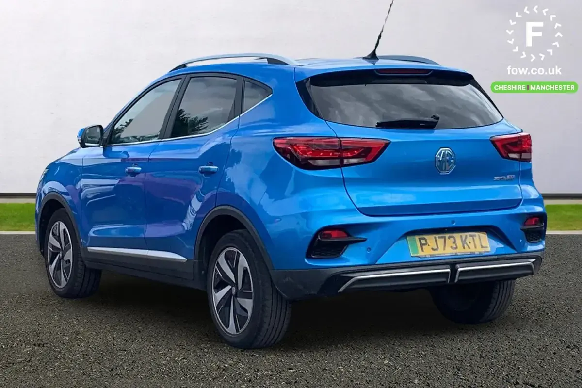 Used MG ZS Trophy 114 kW (156 HP) 2023 Blue SUV
