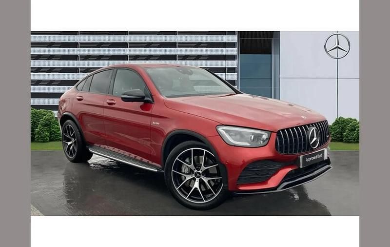 Red Used 2019 Mercedes GLC43 AMG Premium Plus Coupe | £37,443 (A bit pricey) - Image 1/4