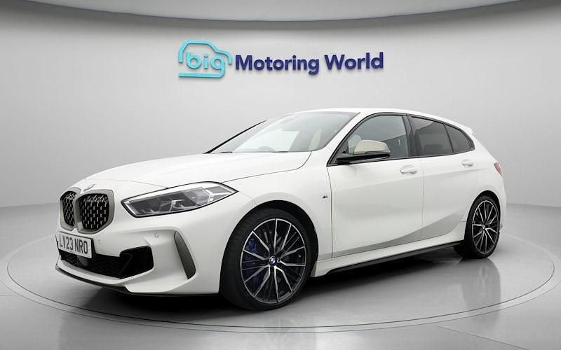 Used BMW M135 306 HP (225 kW) 2023 White Hatchback
