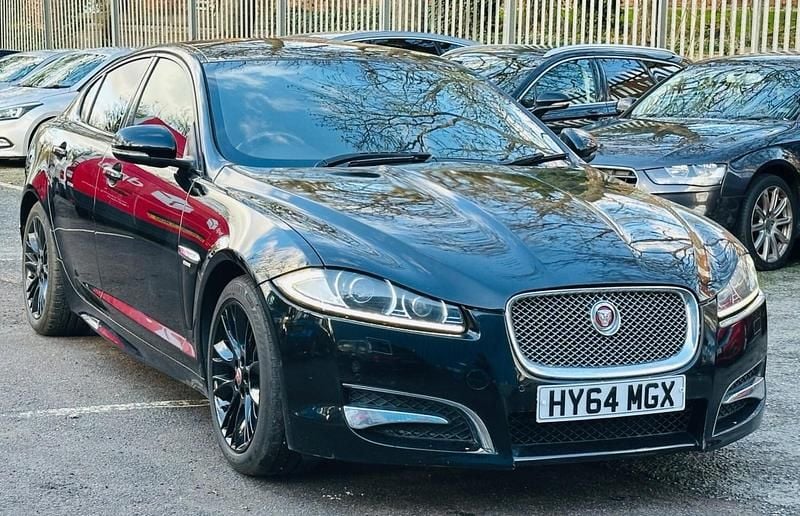 Used Jaguar XF R-Sport 200 HP (147 kW) 2014 Black Sedan