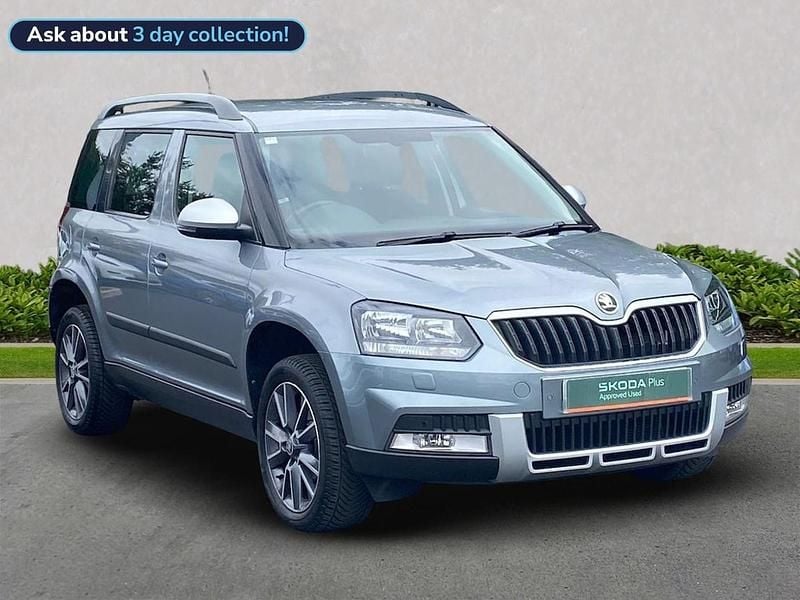 Grey Used 2017 Skoda Yeti SE Drive SUV | £16,203 (A bit pricey) - Image 1/4