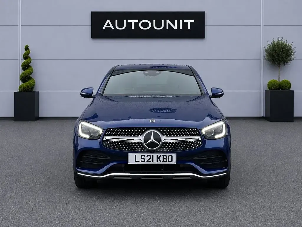 Used Mercedes GLC300 AMG line 2021 Blue SUV