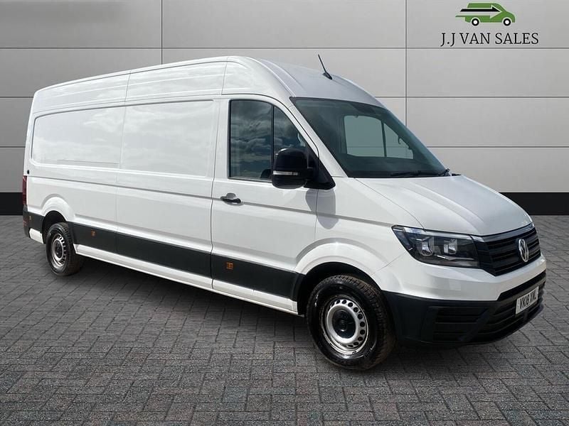 White Used 2018 VW Crafter Startline Van | £7,995 (Fair price) - Image 1/4