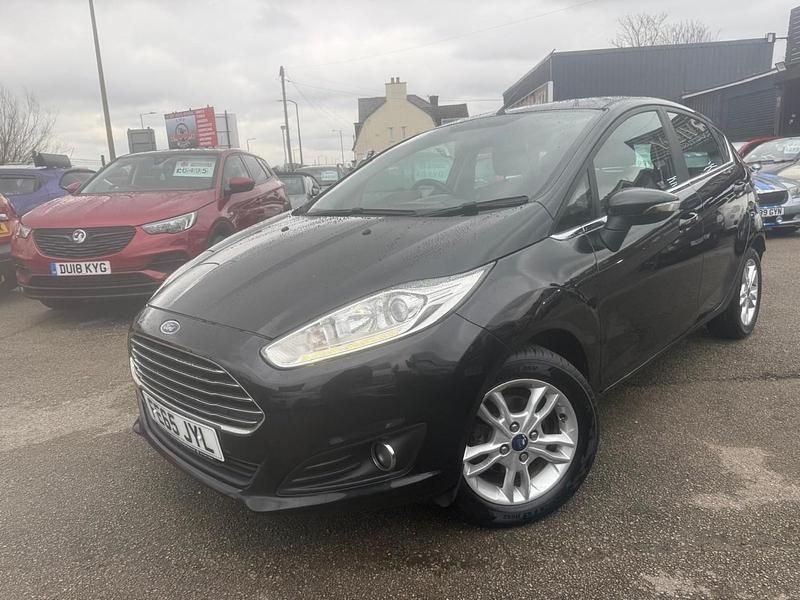 Used Ford Fiesta Zetec 2015 Black Hatchback
