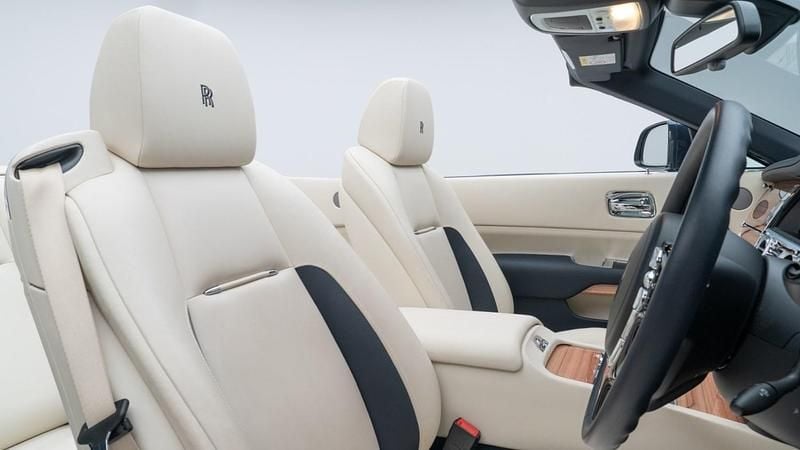 Used Rolls Royce Dawn 2017 Blue Cabriolet