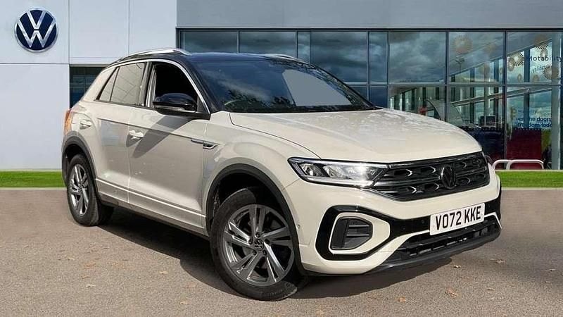 Grey Used 2022 VW T-Roc R-line SUV | £27,134 (Fair price) - Image 1/4