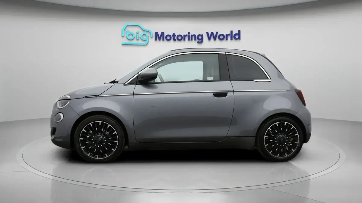 Used Fiat 500e La Prima 86 kW (118 HP) 2023 Grey Cabriolet