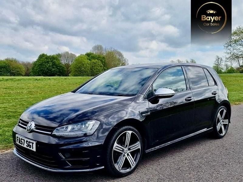 Used VW Golf VII R 2016 Black Hatchback