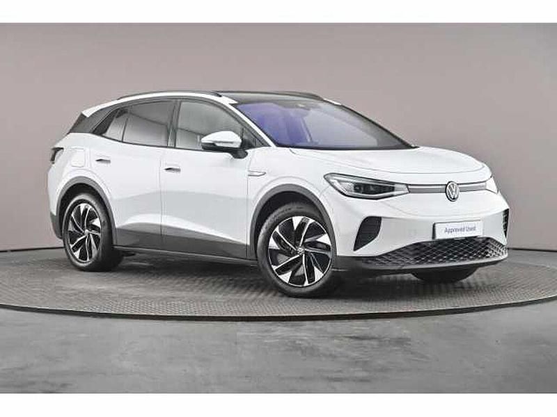 White Used 2021 VW ID.4 Pro Performance SUV | £21,752 (Super price) - Image 1/4