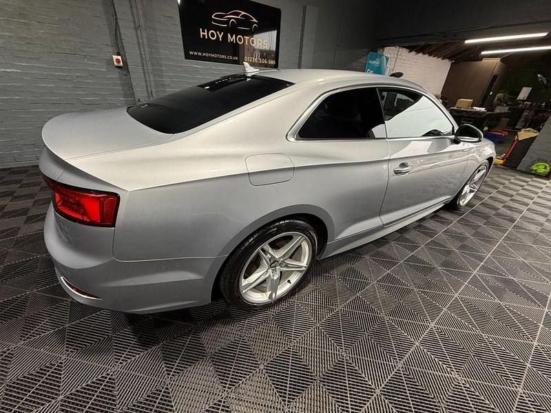 Used Audi A5 S-Line 190 HP (139 kW) 2017 Silver Coupe