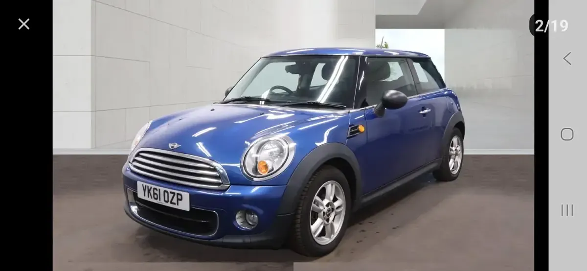 Used Mini One D Hatch 2011 Blue Hatchback