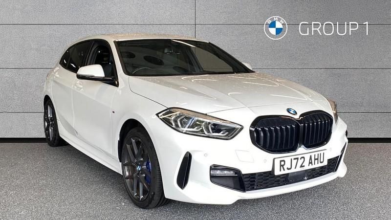 White Used 2022 BMW 118 M Sport Hatchback | £21,795 (Fair price) - Image 1/4