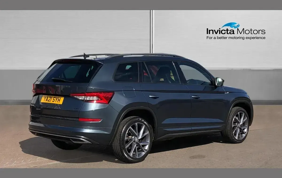 Used Skoda Kodiaq SportLine 150 HP (110 kW) 2021 Grey SUV