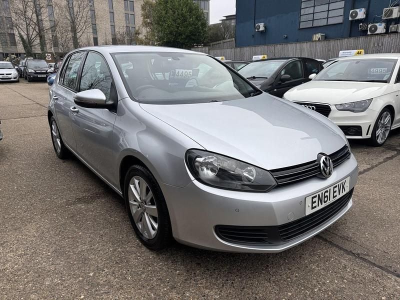 Used VW Golf VII Match 122 HP (89 kW) 2012 Silver Hatchback
