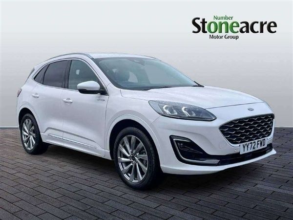 White Used 2022 Ford Kuga Vignale SUV | £23,990 (Expensive) - Image 1/2