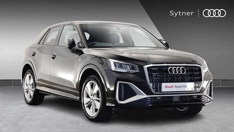 Black Used 2024 Audi Q2 S-Line SUV | £24,750 (Fair price) - Image 1/4