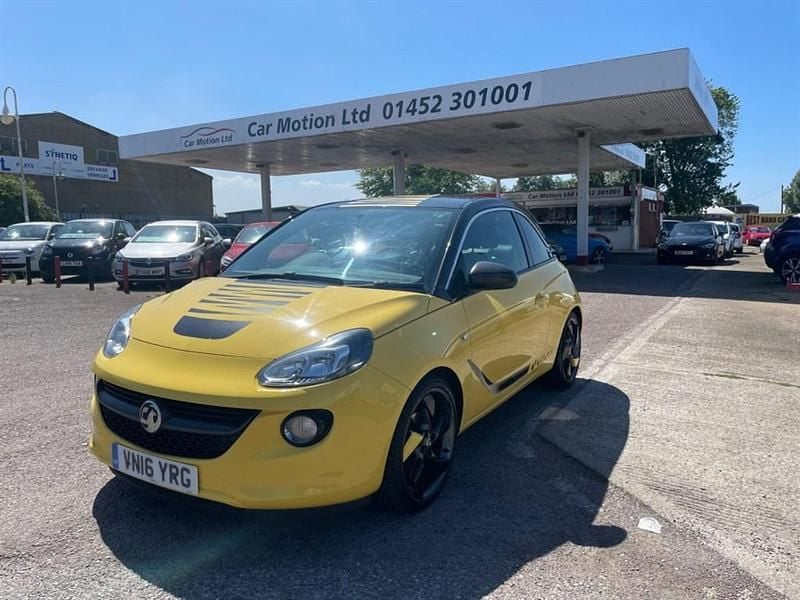 Used Vauxhall Adam Slam 100 HP (73 kW) 2016 Yellow Hatchback