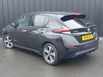 Used Nissan Leaf N-Connecta 110 kW (150 HP) 2018 Black Hatchback