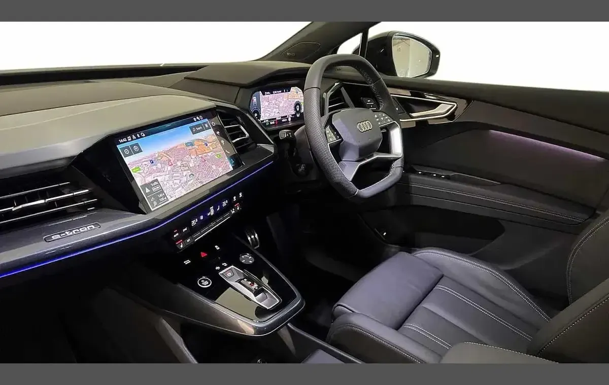 New Audi Q4 e-tron Black Edition 206 kW (281 HP) 2026 Grey SUV