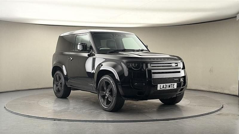 Used Land Rover Defender HSE Dynamic 250 HP (183 kW) 2021 Santorini black SUV