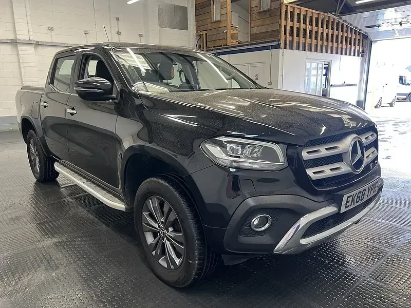 Used Mercedes X250 2018 Black Pickup