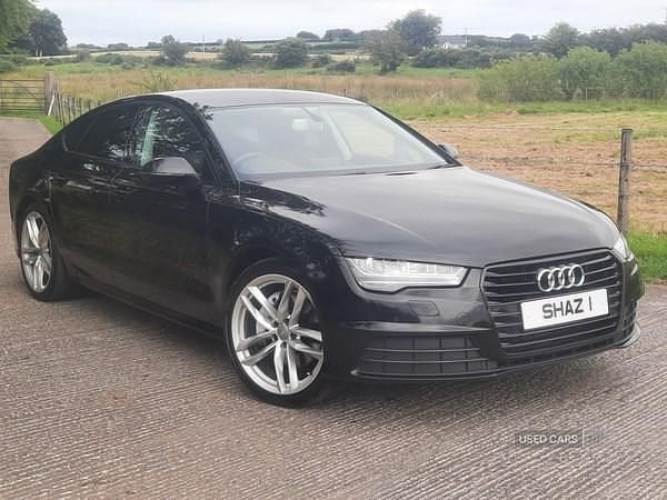 Used Audi A7 214 HP (157 kW) 2016 Black Hatchback
