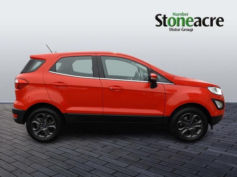 Used Ford Ecosport Zetec 125 HP (91 kW) 2018 Red SUV