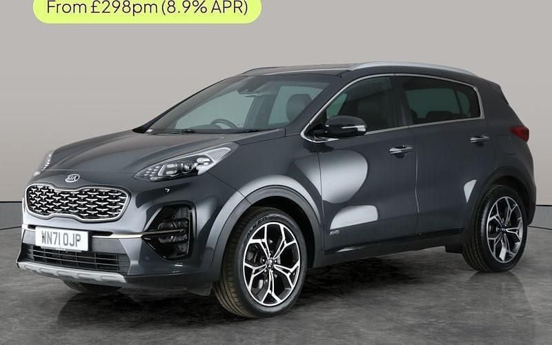 Grey Used 2021 Kia Sportage GT-Line SUV | £18,825 (Super price) - Image 1/2
