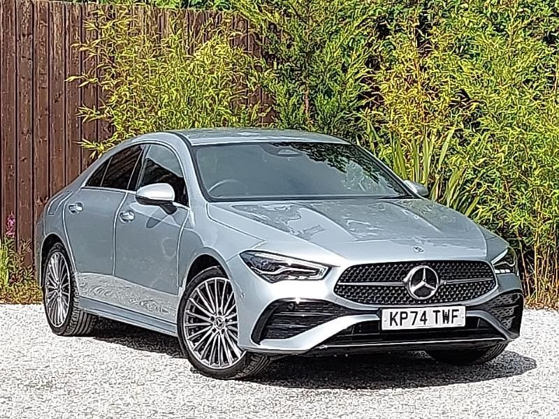 Silver Used 2024 Mercedes CLA250e AMG Line Premium Sedan | £30,998 (A bit pricey) - Image 1/4
