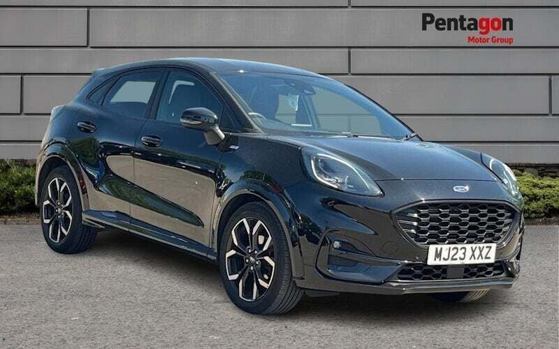 Black Used 2023 Ford Puma ST-Line X Hatchback | £17,495 (Fair price) - Image 1/4