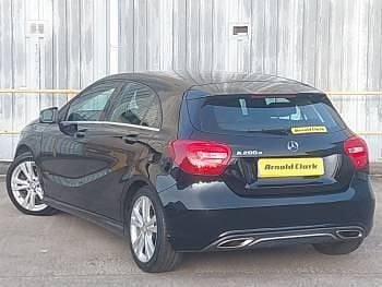 Used Mercedes A200 136 HP (100 kW) 2017 Black Hatchback