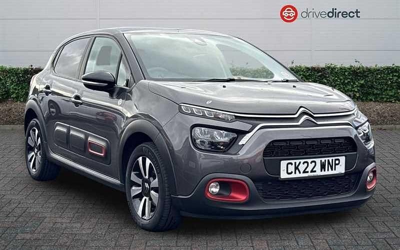 Grey Used 2022 Citroën C3 PureTech Hatchback | £10,441 (Fair price) - Image 1/4