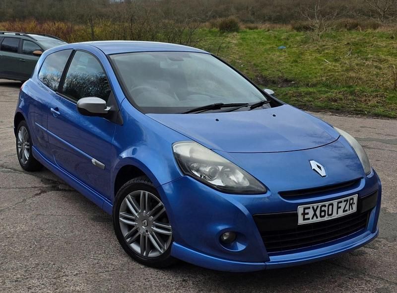 Used Renault Clio II GT 86 HP (63 kW) 2010 Blue Hatchback