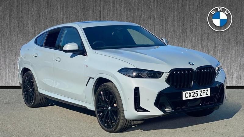 Grey Used 2025 BMW X6 M Sport SUV | £71,499 - Image 1/4