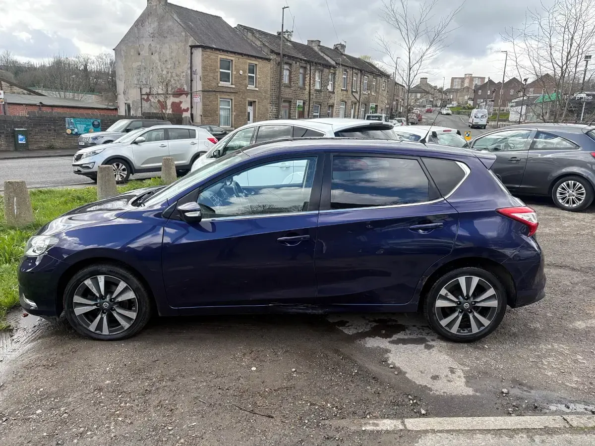 Used Nissan Pulsar N-TEC 110 HP (80 kW) 2015 Blue Hatchback