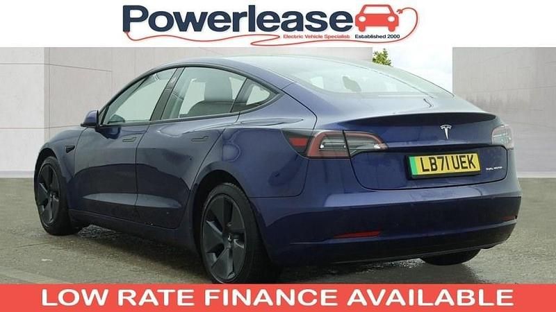 Used Tesla Model 3 254 kW (346 HP) 2021 Blue Sedan