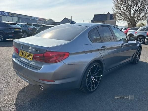 Used BMW 520 2020 Blue Sedan