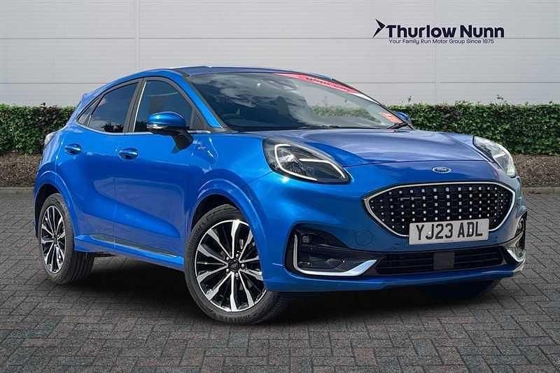 Blue Used 2023 Ford Puma ST-Line SUV | £19,999 (Fair price) - Image 1/4