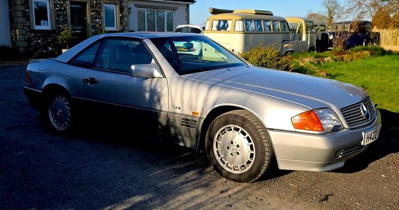Used Mercedes SL500 1991 Silver