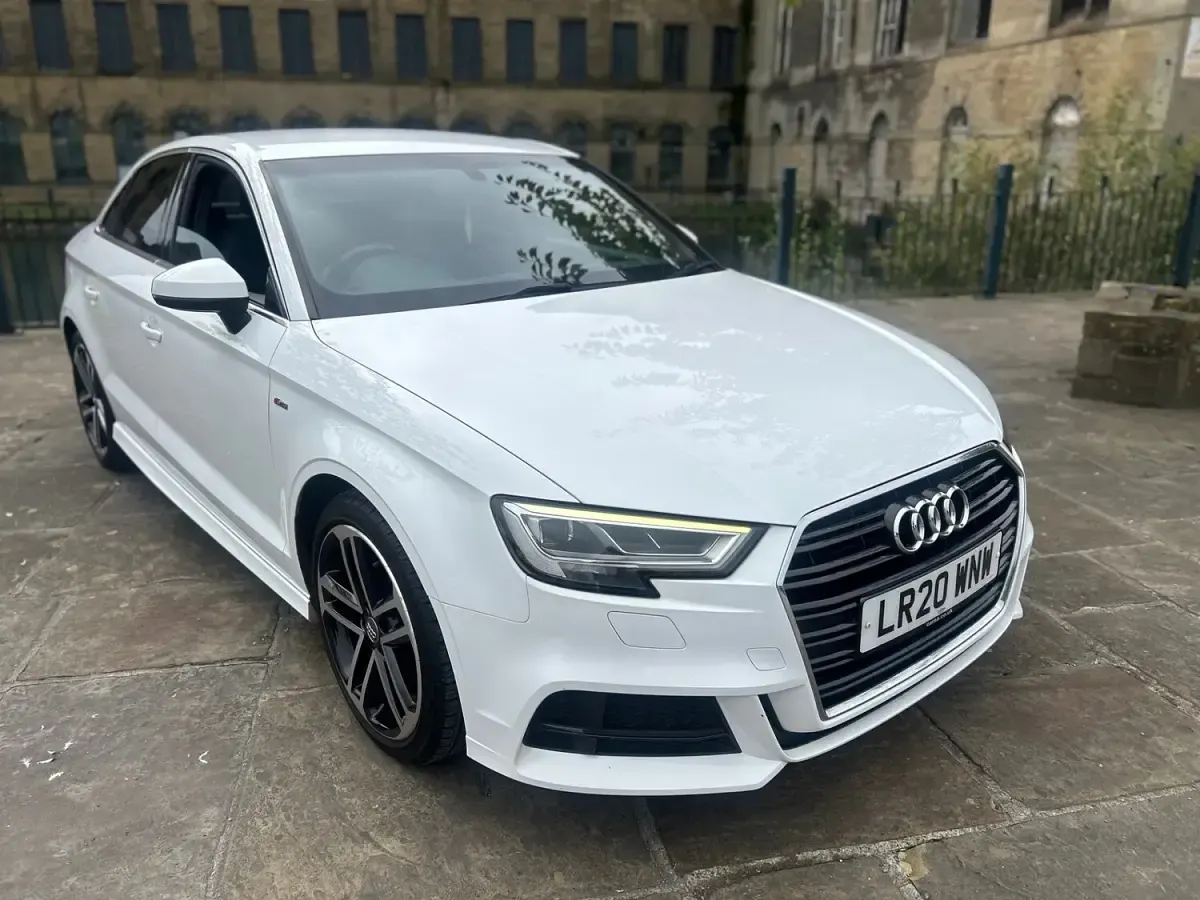 Used Audi A3 S-Line 2020 White Sedan