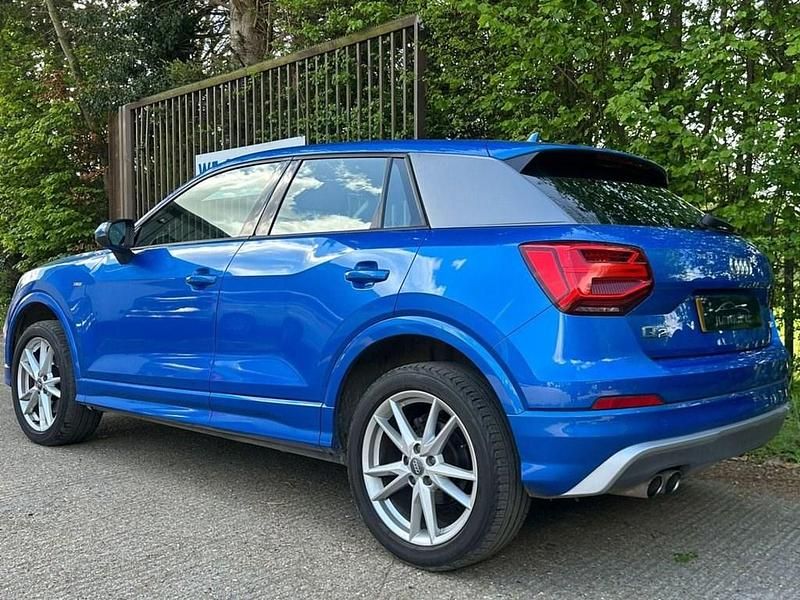 Used Audi Q2 S-Line 150 HP (110 kW) 2018 Blue SUV