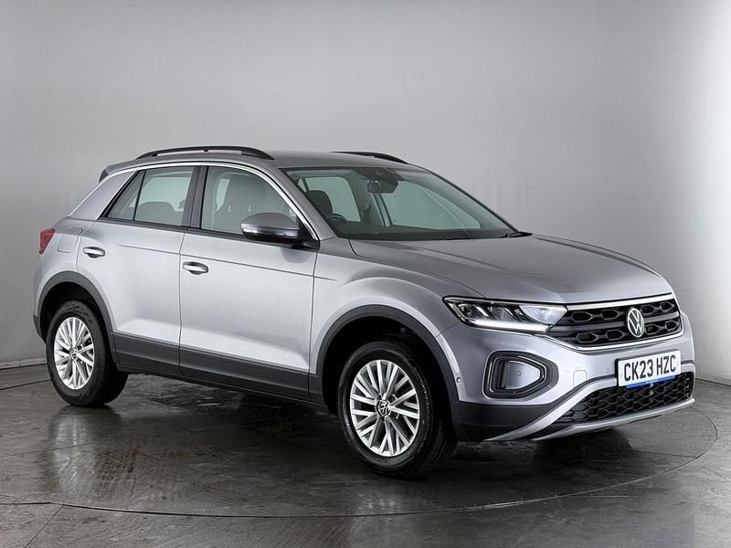 Silver Used 2023 VW T-Roc Life SUV | £18,950 (Good price) - Image 1/3