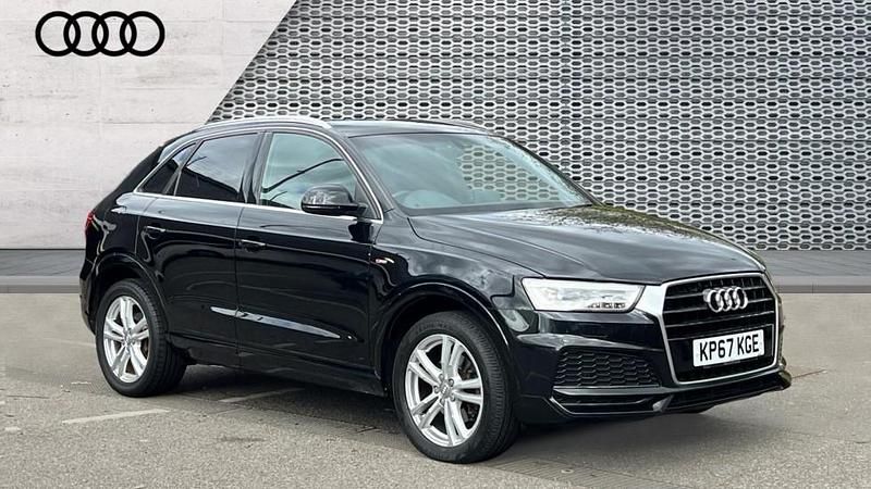 Used Audi Q3 S-Line 150 HP (110 kW) 2017 Black SUV