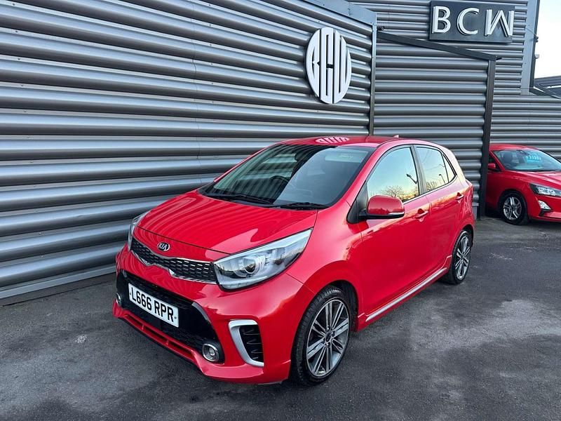 Used Kia Picanto GT-Line 99 HP (72 kW) 2020 Red Hatchback